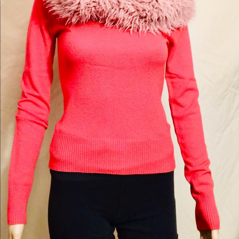 9998 WOMENS pink pullover size S